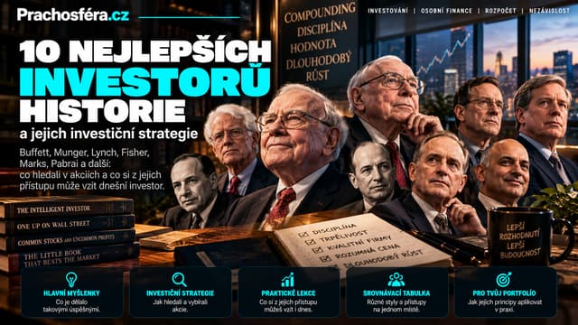 10 nejlepších investorů historie a jejich investiční strategie